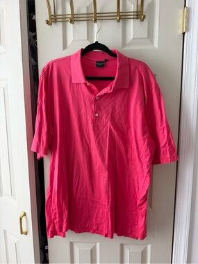 Fairway & Greene Men's Bright Pink Polo